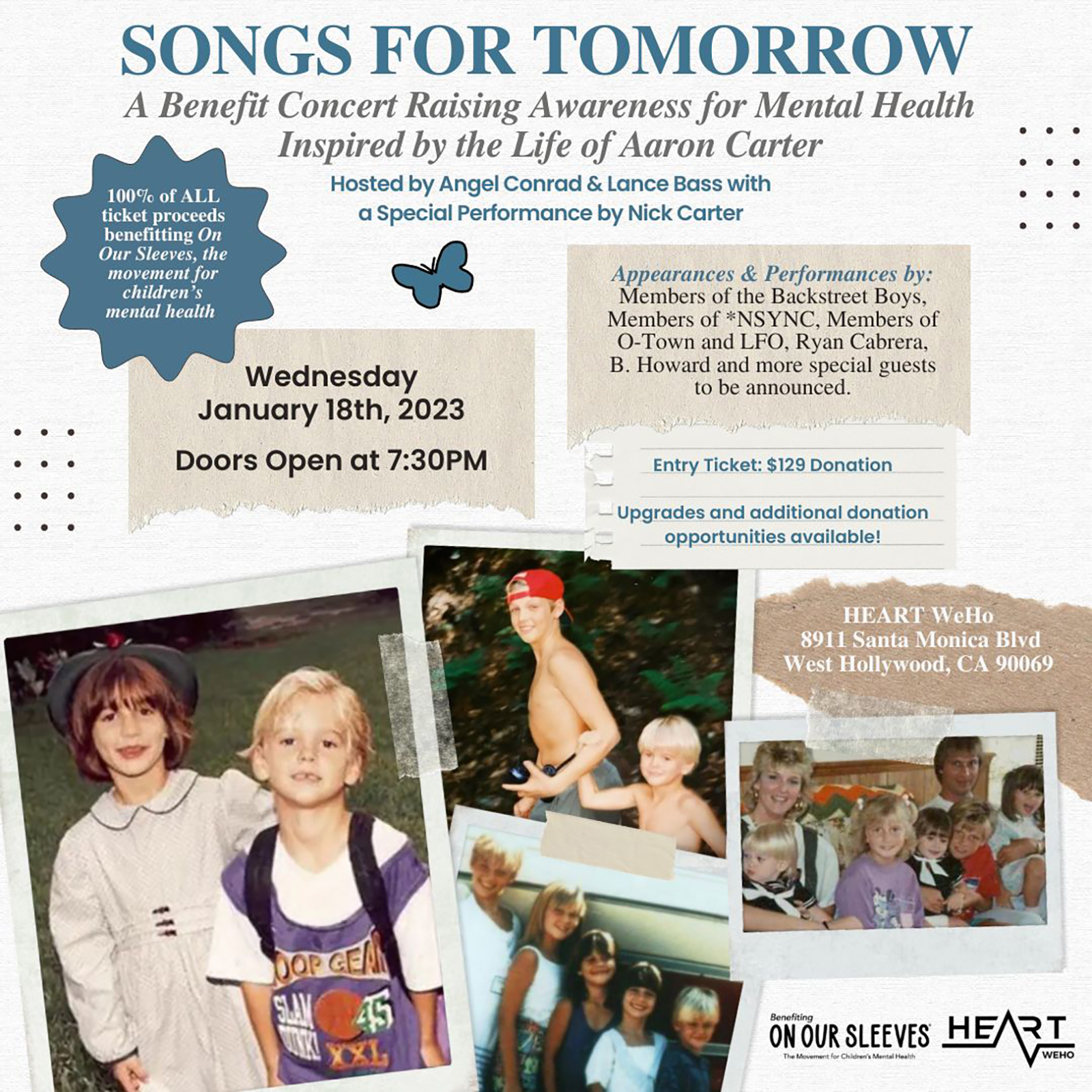 Songs For Tomorrow: A Benefit Concert Benefiting Mental Health
