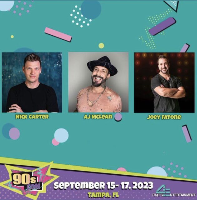 Nick Is Making A Return to 90s Con... in Tampa Nick Carter