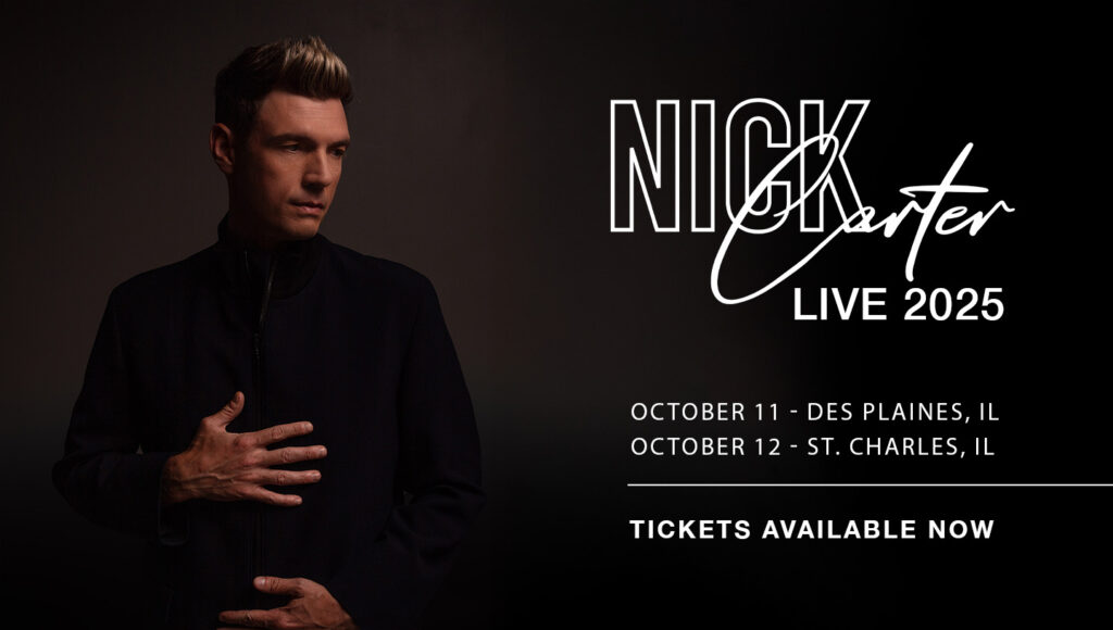 Just Announced: Two New Shows in Illinois This October! Nick Carter